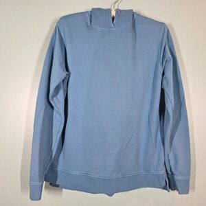 Peter Millar Women's Hoodie Small Light Blue Pullover Sweatshirt Sweater Soft
